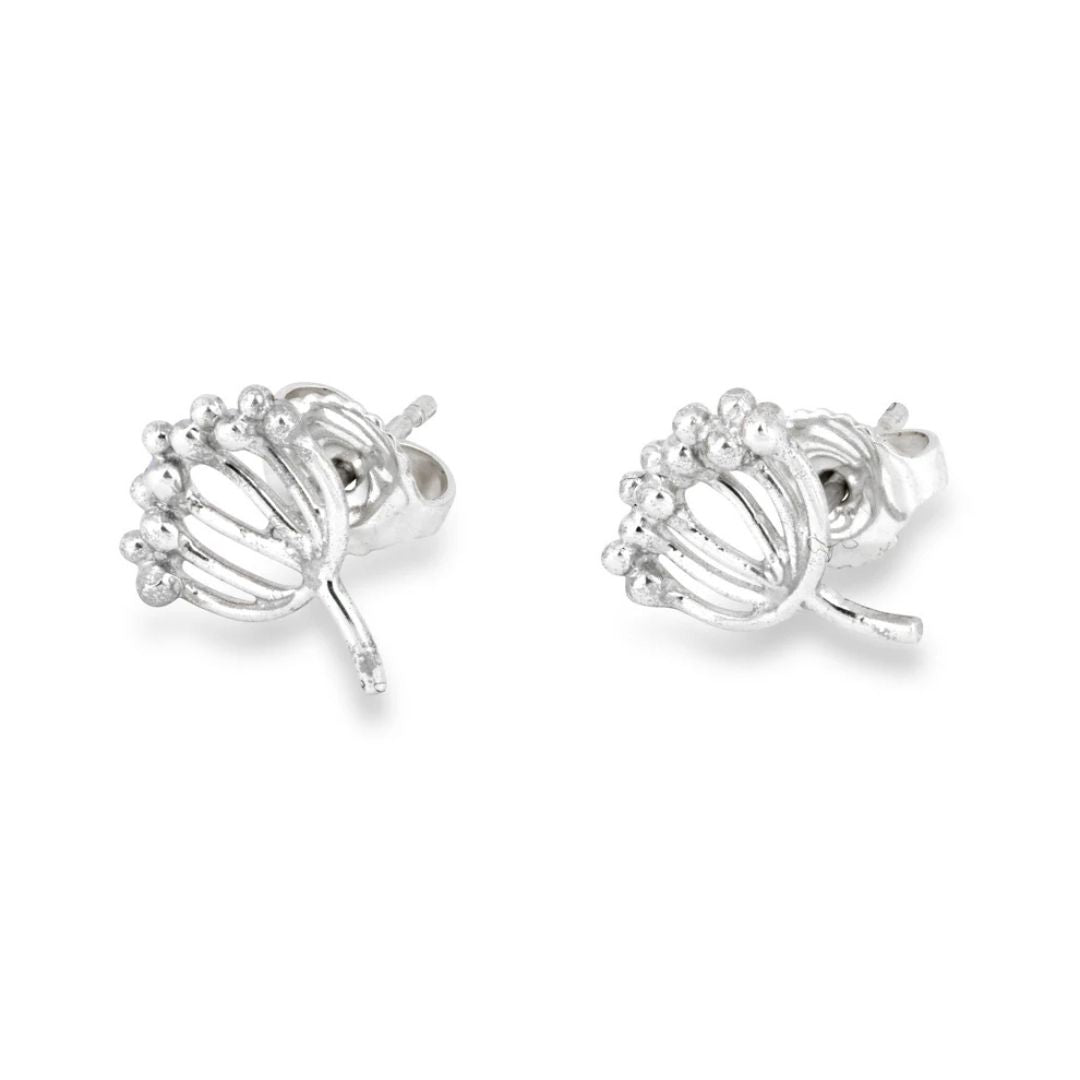 Cow Parsley Stud Earring