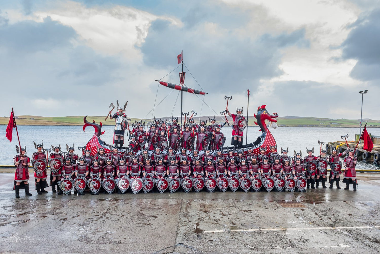 Up Helly Aa Axe Kilt Pin 2023