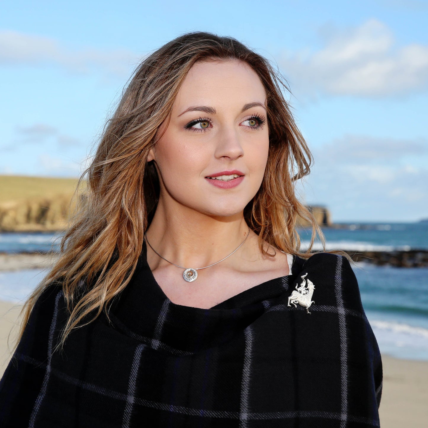 Maeshowe Brooch - Aurora Orkney Jewellery