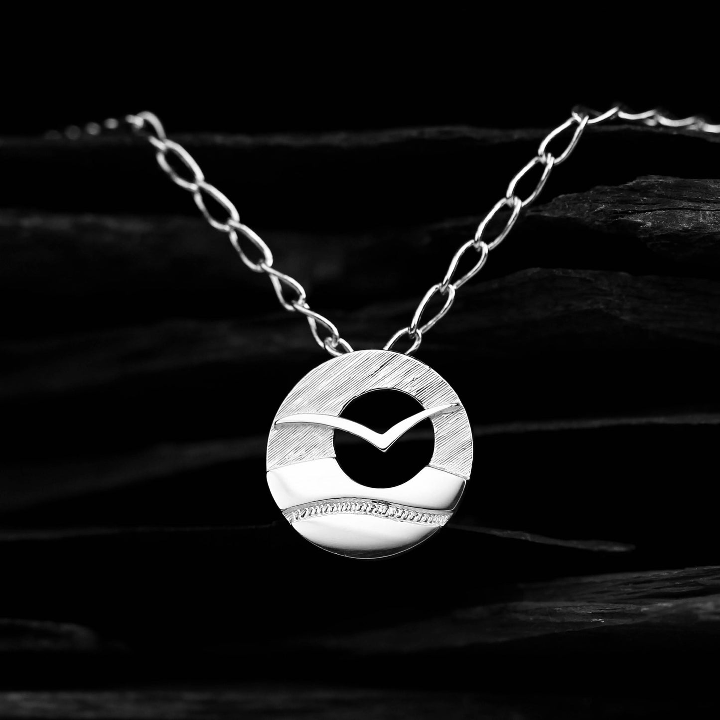 Glide Pendant - Aurora Orkney Jewellery