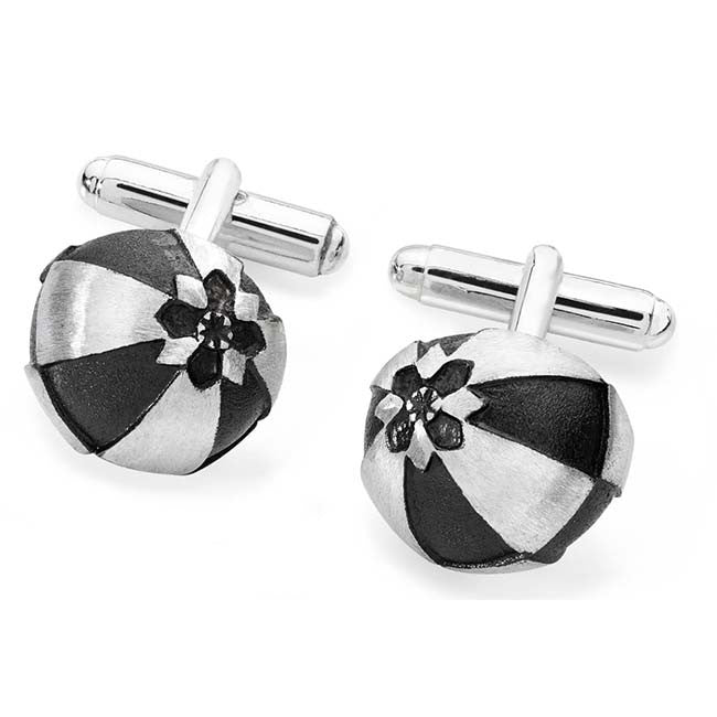 Scottish Cufflinks The Ba  - Aurora Orkney Jewellery, Scotland