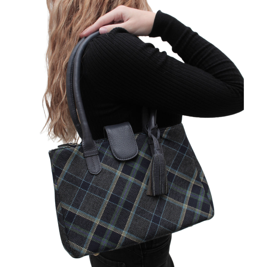 Bea Handbag featuring Spirit of Shetland Tartan