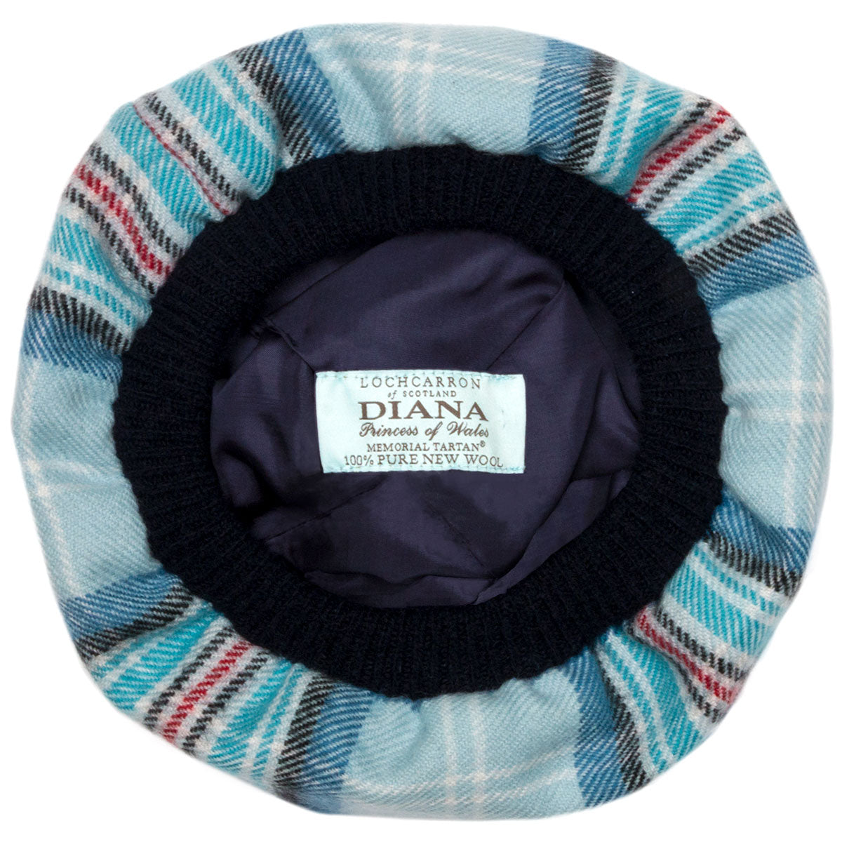Princess Diana Memorial Tartan Brushed Wool Tam