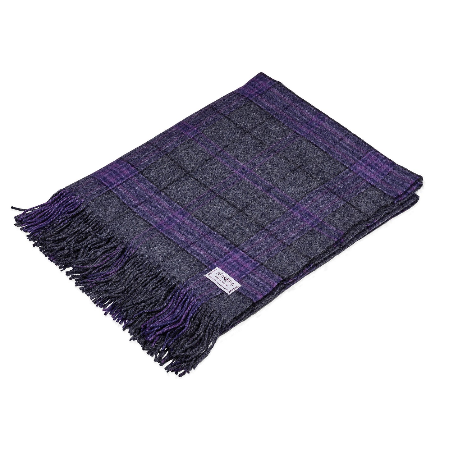 Orkney Heather Borders Blanket