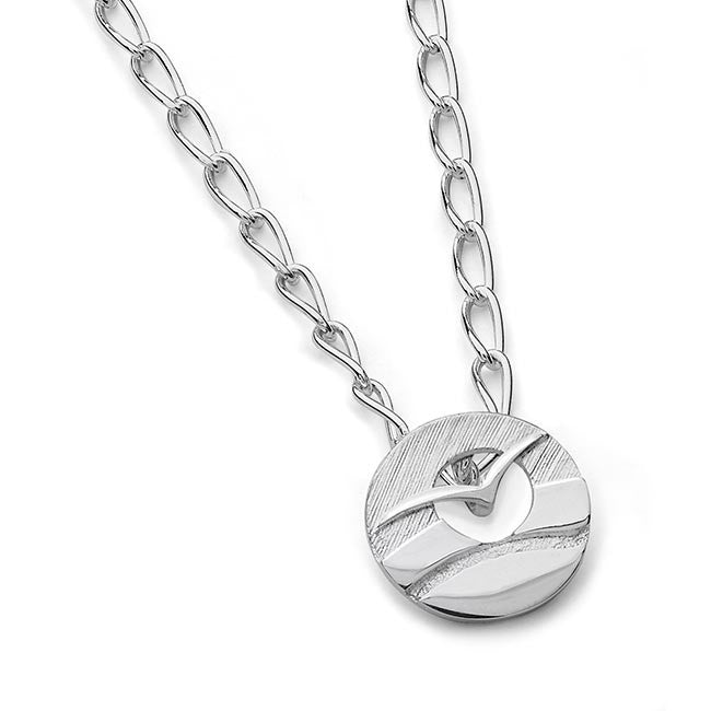 Glide Pendant - Aurora Orkney Jewellery