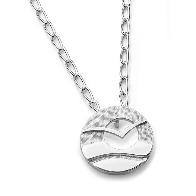 Glide Pendant - Aurora Orkney Jewellery