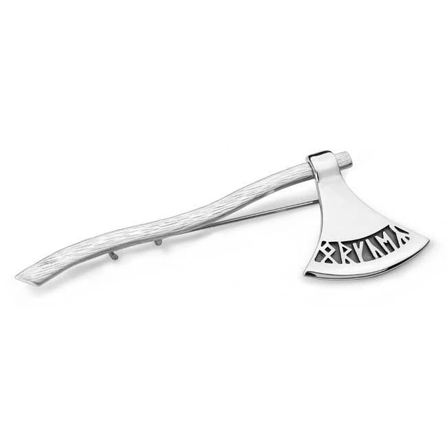 Orkney Runes Kilt Pin 150032 - Aurora Orkney Jewellery