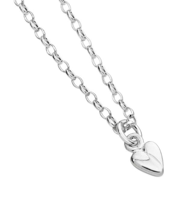 Peedie Folk Heart Pendant 12108 - Aurora Orkney Jewellery