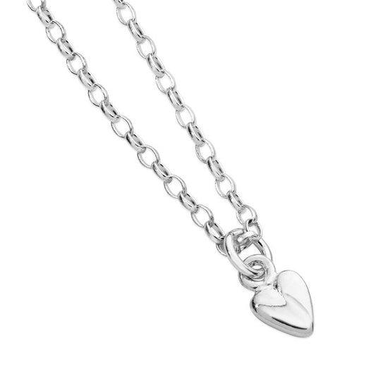 Peedie Folk Heart Pendant 12108 - Aurora Orkney Jewellery