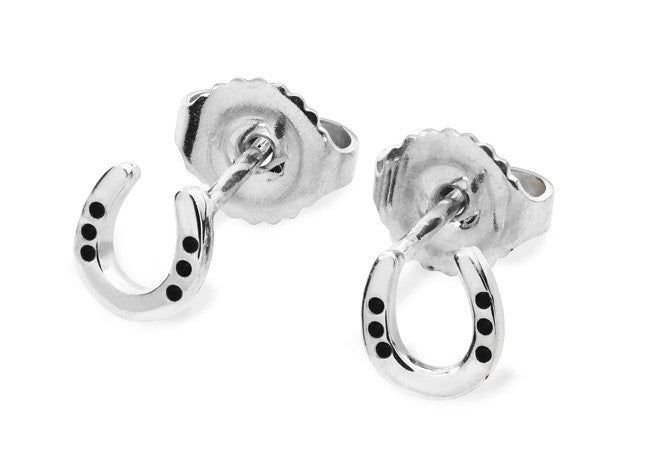 Peedie Folk - Horseshoe Stud Earrings 14110 - Aurora Orkney Jewellery