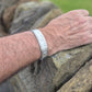 Runic Pewter Bangle Wide