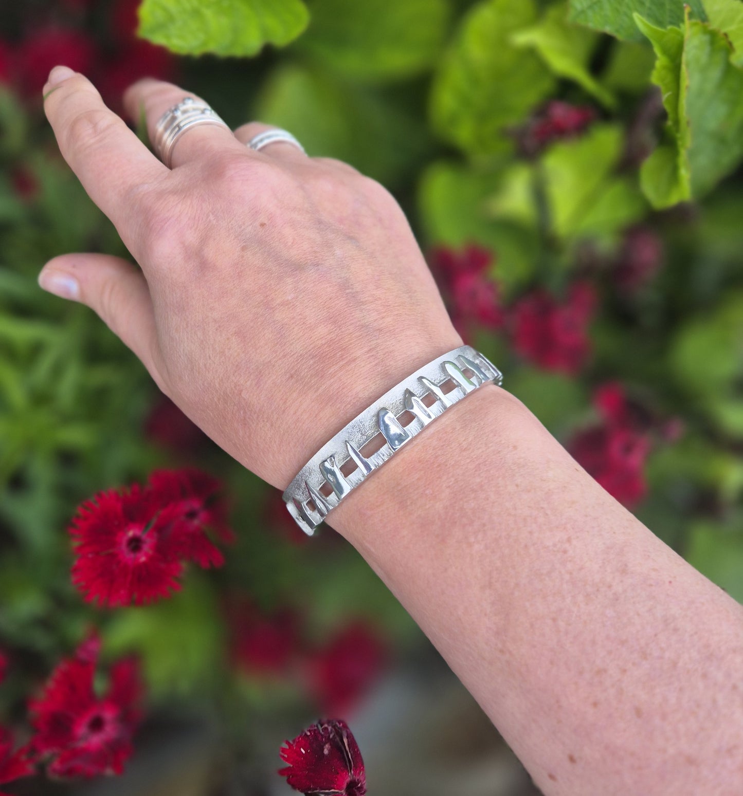 Ring of Brodgar Pewter Bangle Narrow