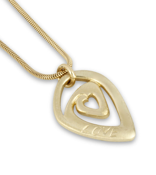 Amore Gold 'Love' Pendant