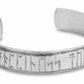 Runic Pewter Bangle Narrow