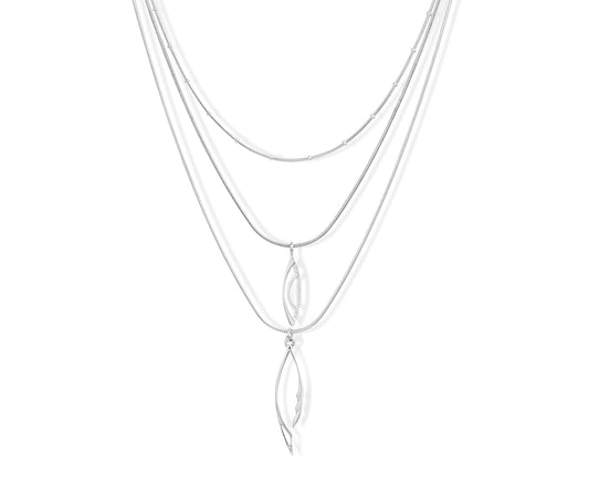 17164 Frosted Fern Neckpiece