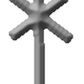 Runic Initial with adjustable Leather cord
