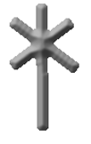 Runic Initial with adjustable Leather cord