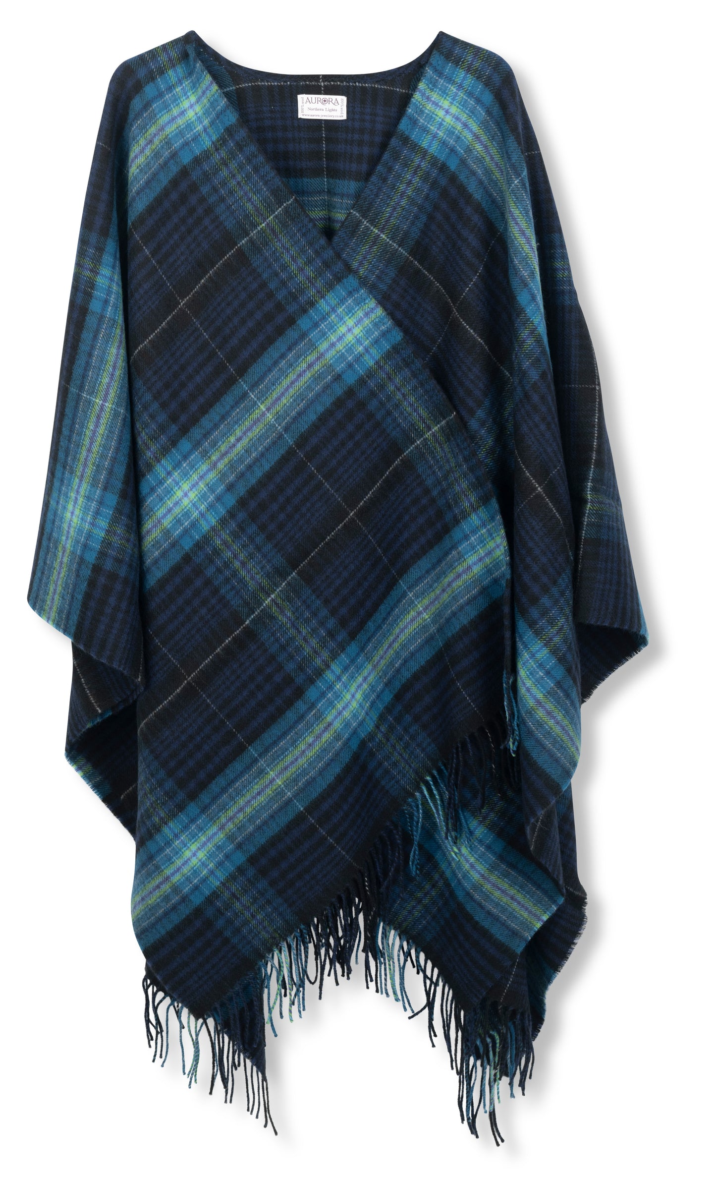 Northern Lights tartan serape