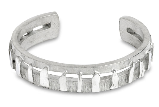 Ring of Brodgar Pewter Bangle Wide