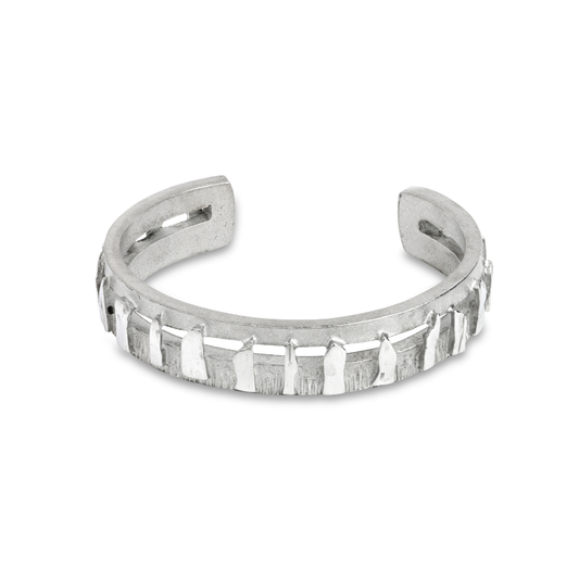 Ring of Brodgar Pewter Bangle Wide