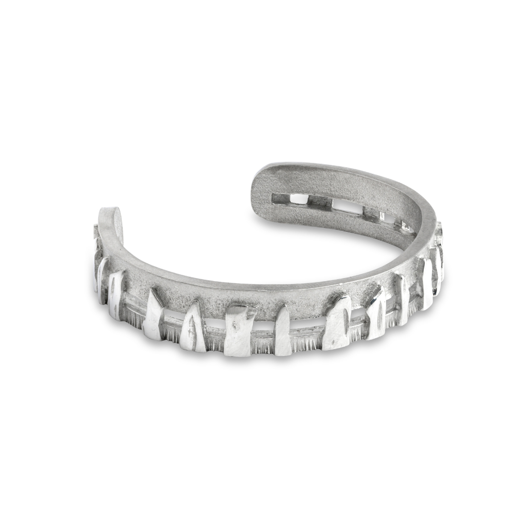 Ring of Brodgar Pewter Bangle Narrow