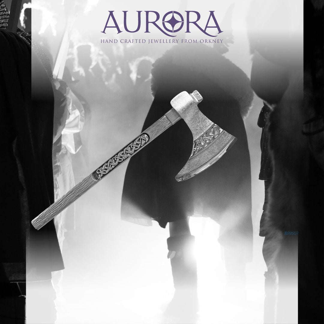 King Harald Olafsson’s Axe Kilt Pin -  Up Helly Aa 2024