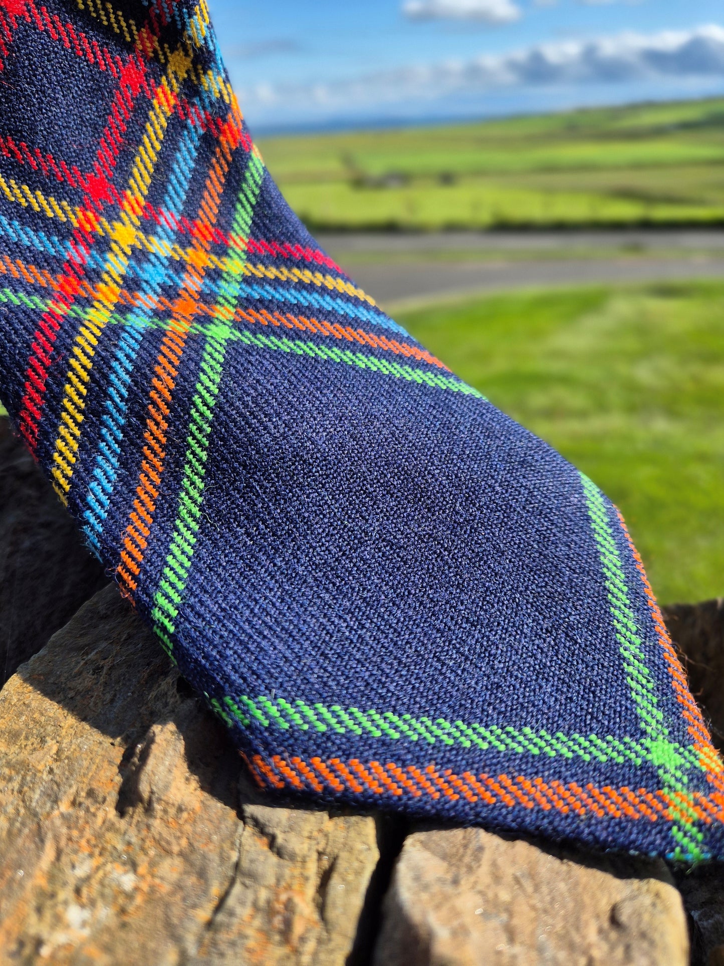 International Island Games Orkney 2025 Tartan Tie