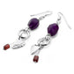 Rose Drop Earrings 13083 - Aurora Orkney Jewellery