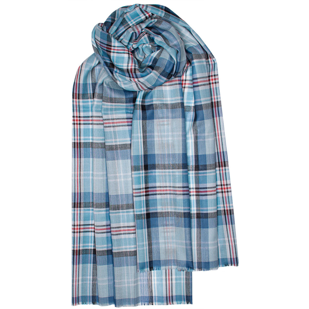 Princess Diana Memorial Tartan Merino Wool Stole