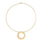 Based on the Craigh na Dun stone circle featured in the Outlander TV series, 9ct gold  Neckwire handmade by Aurora Jewellery Orkney, Scotland