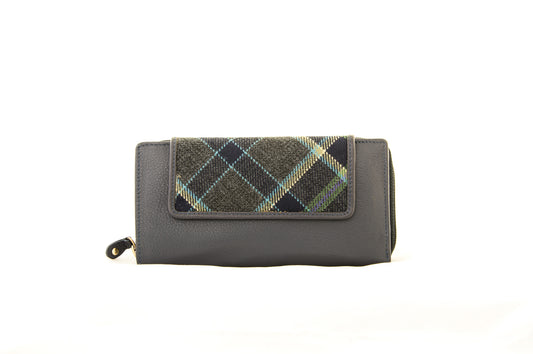 Organiser Purse Featuring Spirit of Shetland Tartan