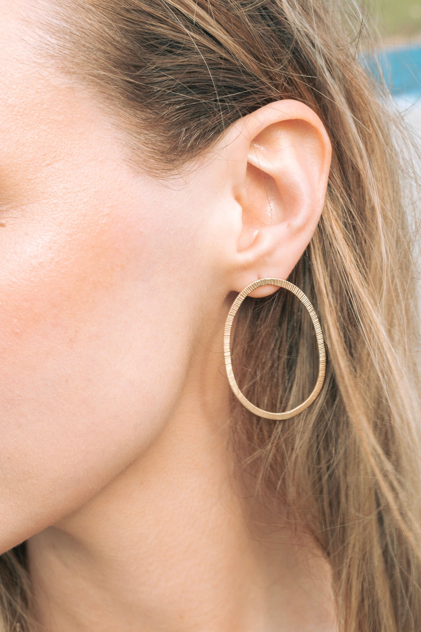 Fire Large Statement Earrings