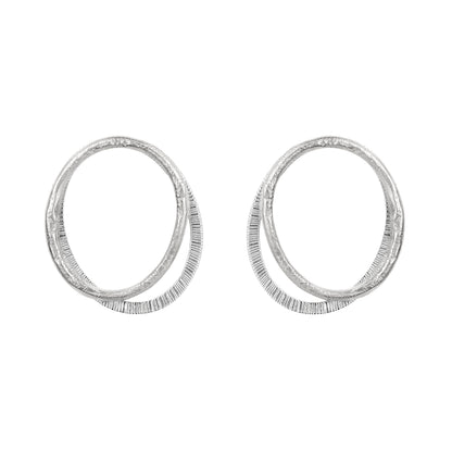 Earth & Fire (option of Mixed Metal) Earrings