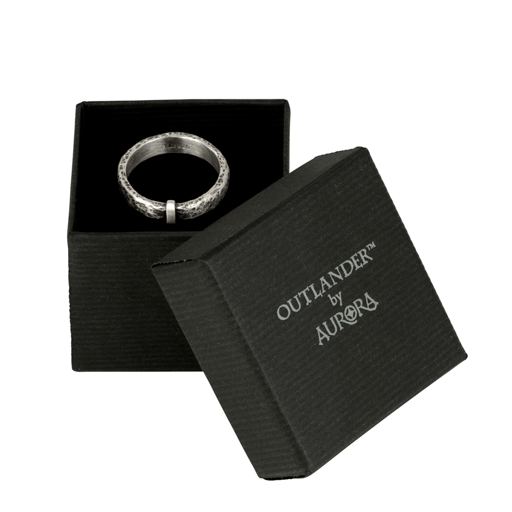 Outlander Wedding Ring - silver wedding ring - Claire's Ring in a box by Aurora Jewellery, Orkney Scotland