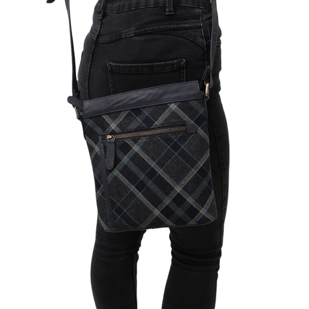 Corra Bag Featuring Spirit of Shetland Tartan