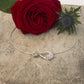 Outlander Eternally Yours Jewellery Collection with rose and thistle on slate, made by Aurora Jewellery Scotland
