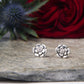Outlander Eternally Yours Collection stud earrings by Aurora Jewellery Orkney