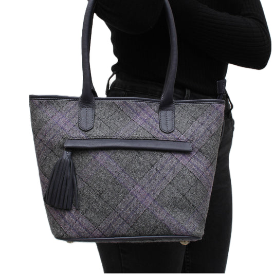 Fay Handbag in Orkney Heather