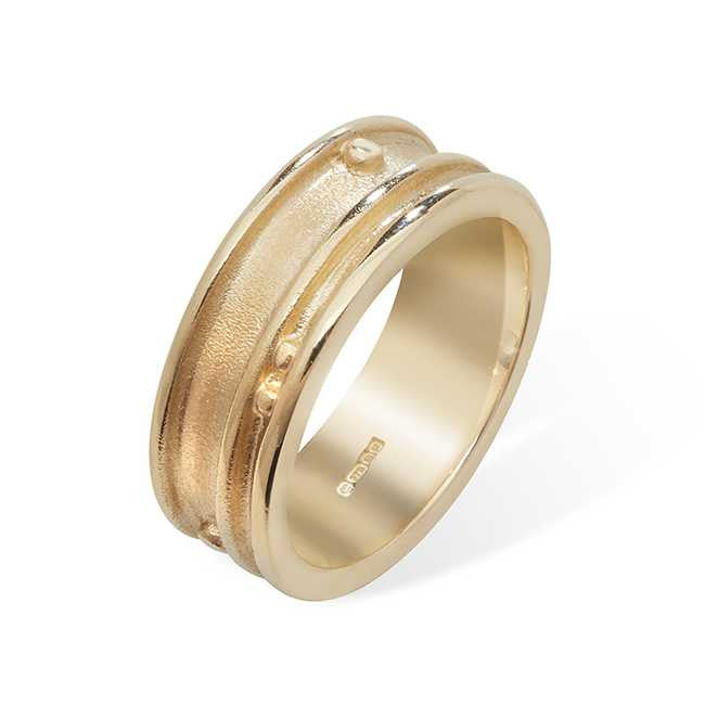 Fea Ring Gold 26059 - Aurora Orkney Jewellery, Orkney, Scotland