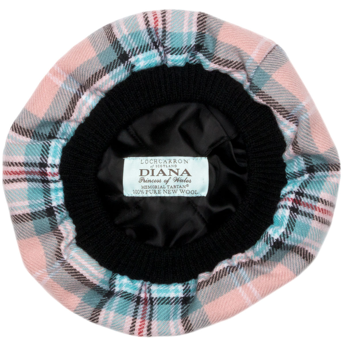 Princess Diana Memorial Tartan Brushed Wool Tam