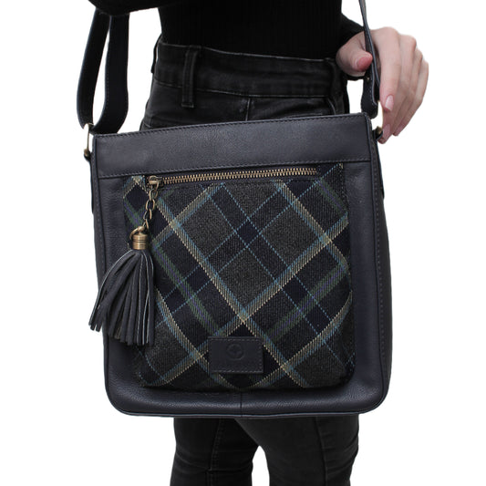 Iona bag with Spirit of Shetland Tartan