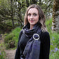 Heather Merino Wool Stole - Aurora Orkney Jewellery