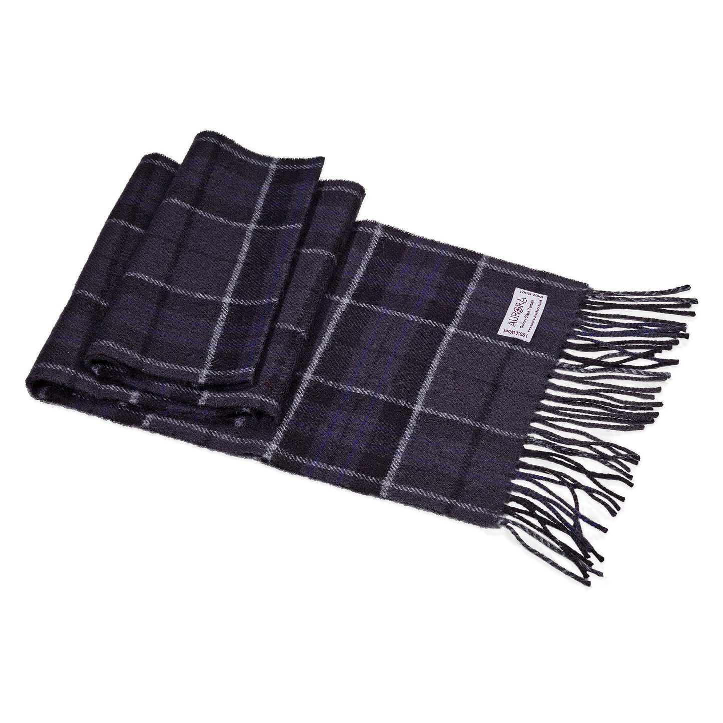 Orkney Slate Tartan Scarf