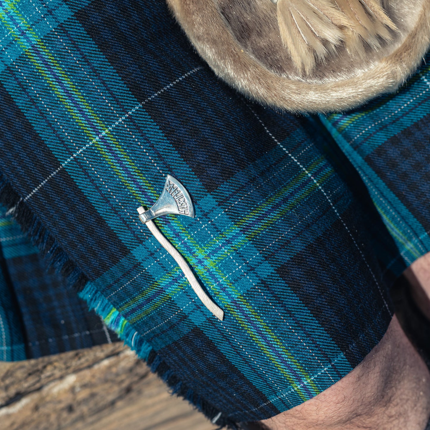 Scotland Kilt Pin by Aurora Jewellery Orkney on Northern Lights Tartan kilt