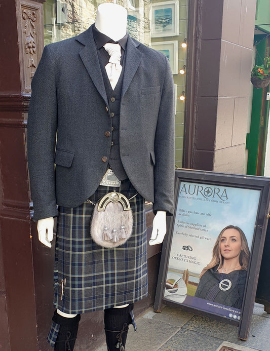 Spirit of Shetland Aurora Tartan Kilt