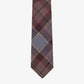 Official Outlander Merchandise Fraser Tartan Tie Neck Tie Flat image