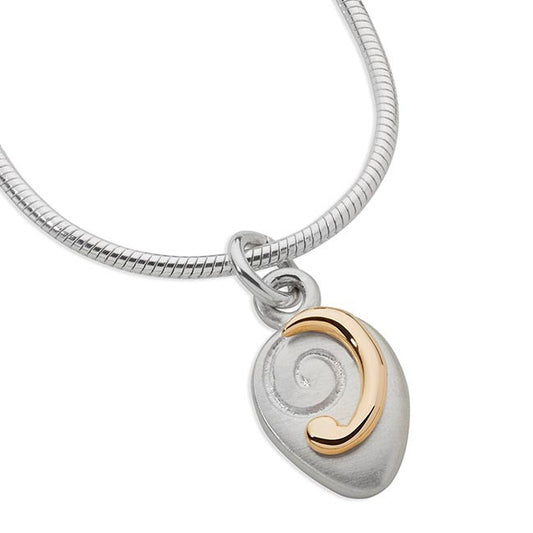 Lyradale Small Pendant Necklace - Aurora Orkney Jewellery
