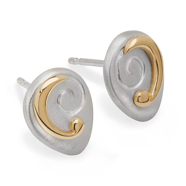 Lyradale Stud Earrings - Aurora Orkney Jewellery