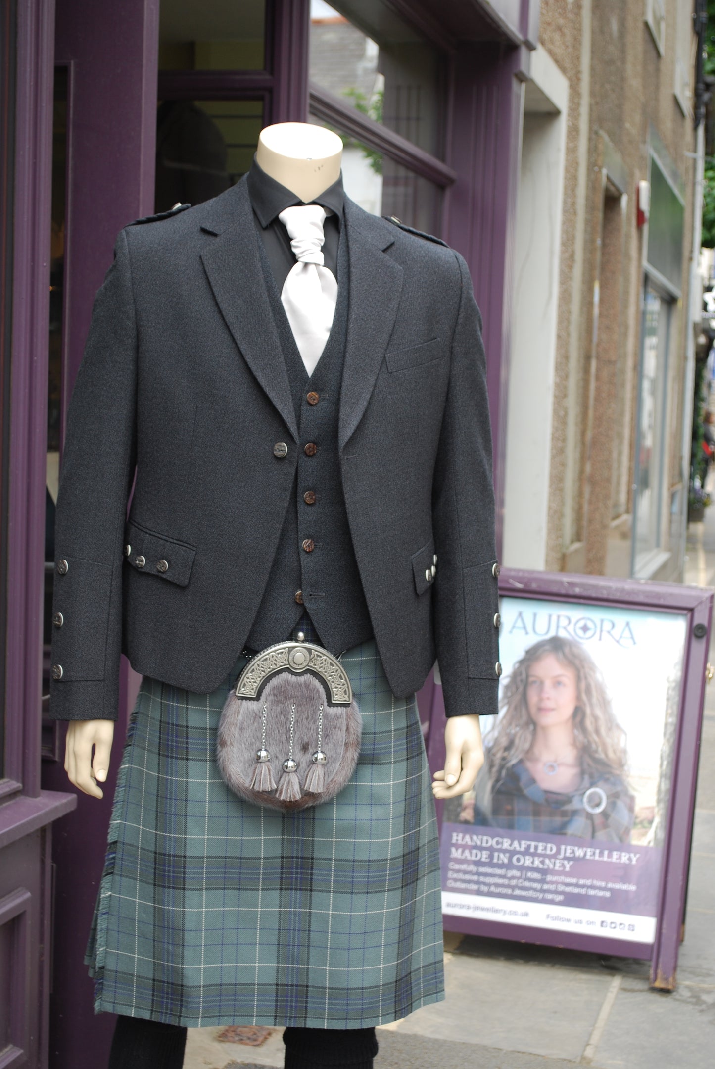 Orkney Magnus Aurora Tartan Kilt